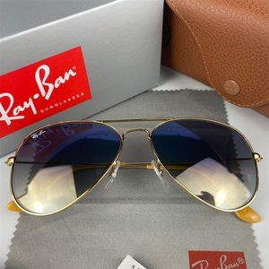 Ray-Ban metal aviator classic gradient RB-3025 sunglasses